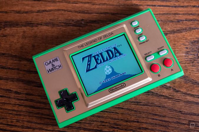 Nintendo’s Zelda-themed Game & Watch is a love letter to Link’s 8-bit origins