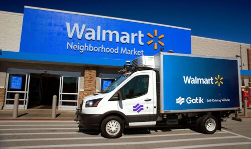 Walmart is using driverless trucks to complete a seven-mile delivery loop