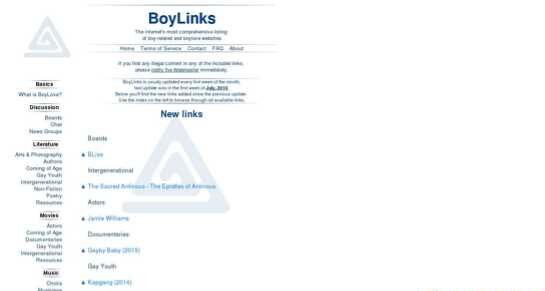 Similar Sites Like Boylinks.Net